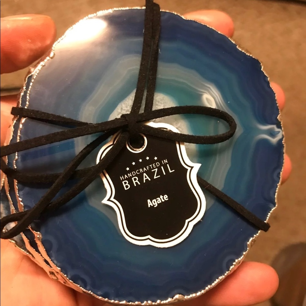 Agate Brazilian coasters